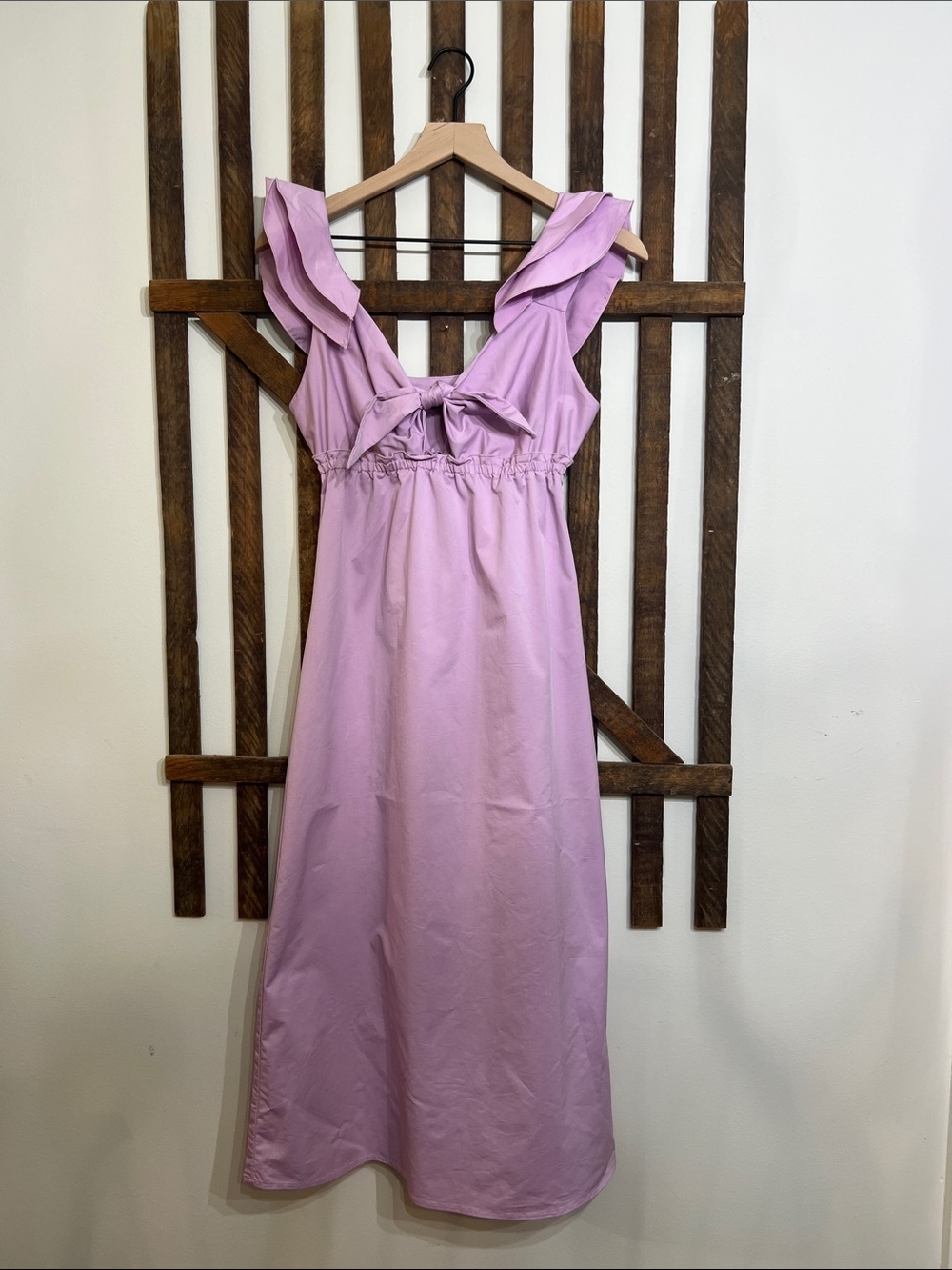 Drew Lilac Midi Dress